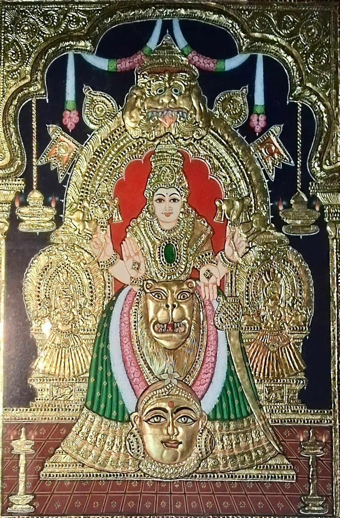 Temple gopuram
